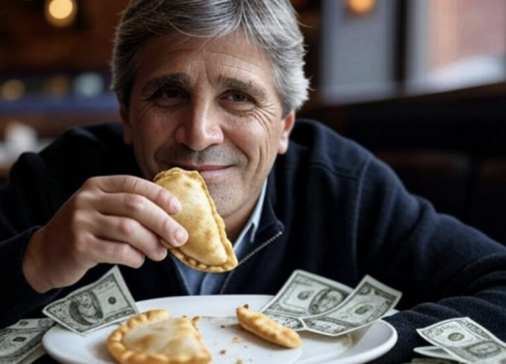 “Empanadas gourmet y dólares bajo el colchón: el menú indigesto de Caputo que Darín no digiere”
