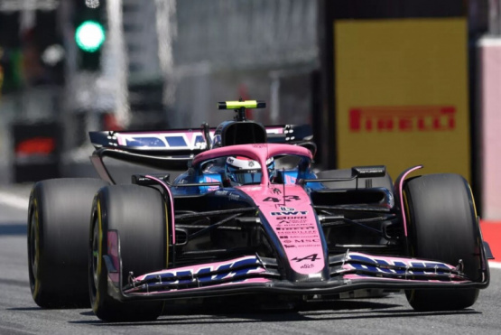 Colapinto, tras un complicado GP de España: 