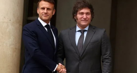 Milei dio la nota en la ONU: saludo con Macron y promesa de acuerdos estratégicos