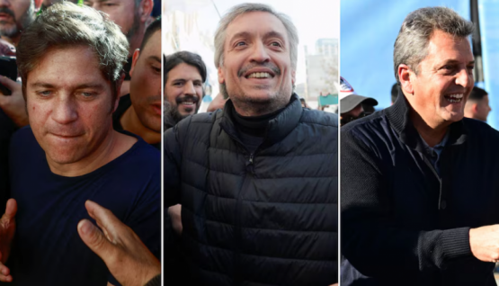 Dirigentes del peronismo presentes en la marcha de Plaza de Mayo