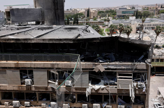 Terror en Israel: así quedó el hospital de Beersheba tras el brutal ataque de Irán