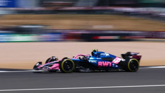 Colapinto giró en Silverstone y cumplió en los libres de F1