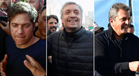 Tercera cumbre K: Kicillof, Massa y Máximo apuran el nuevo frente