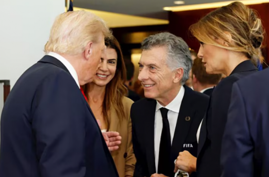Macri y Trump, juntos en el palco: reencuentro con sabor a campaña
