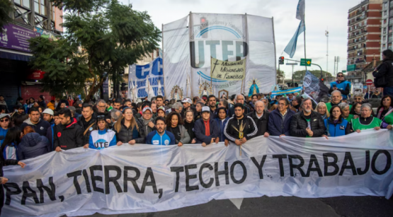 marcha contra el ajuste