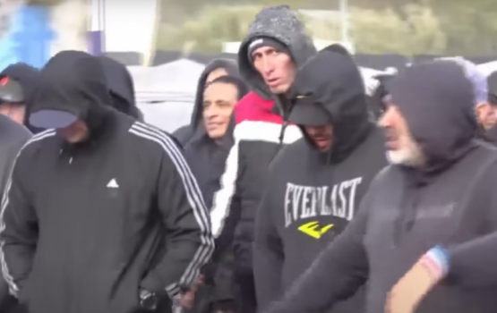 Descubren que los encapuchados de Moreno son barra de River