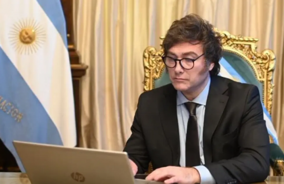 Milei arrancó el 1° de enero en redes: rock, arte y sus perros