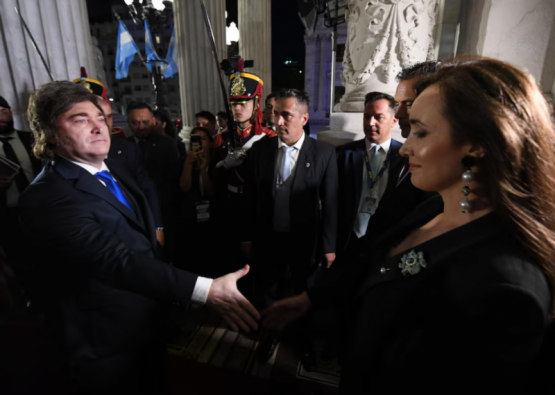 El gesto frío entre Milei y Villarruel que oficialismo ocultó del Congreso