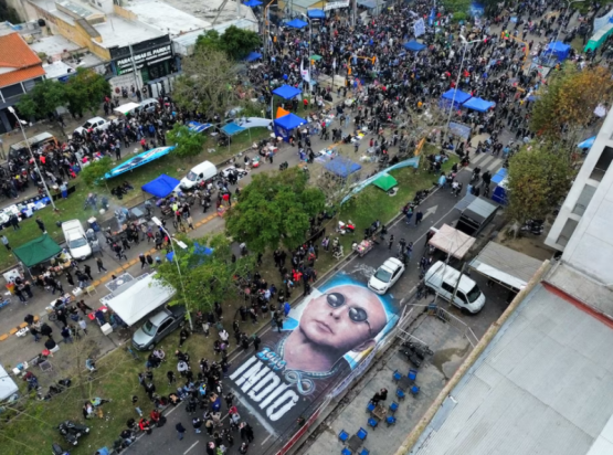  Cristina compartió un video del histórico adiós al Indio
